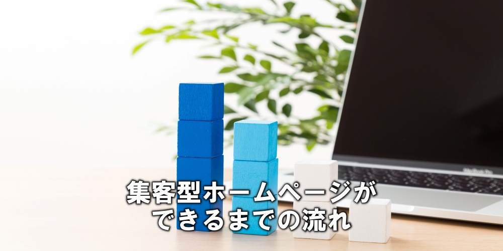 集客型ホームページができるまでの流れ